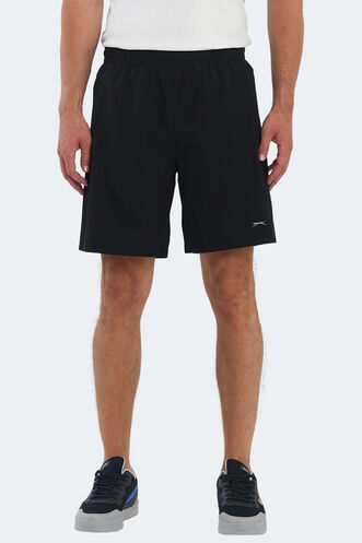 Slazenger REPORT Men's Shorts Black - Thumbnail