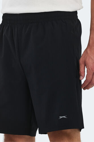 Slazenger REPORT Men's Shorts Black - Thumbnail