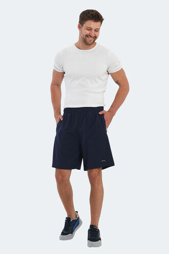 Slazenger REPORT Men's Shorts Navy - Thumbnail