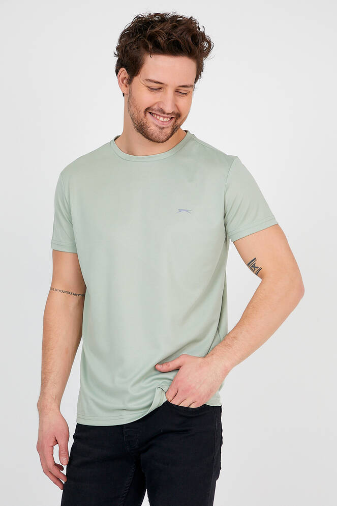 Slazenger REPUBLIC Erkek Kısa Kollu T-Shirt Nane