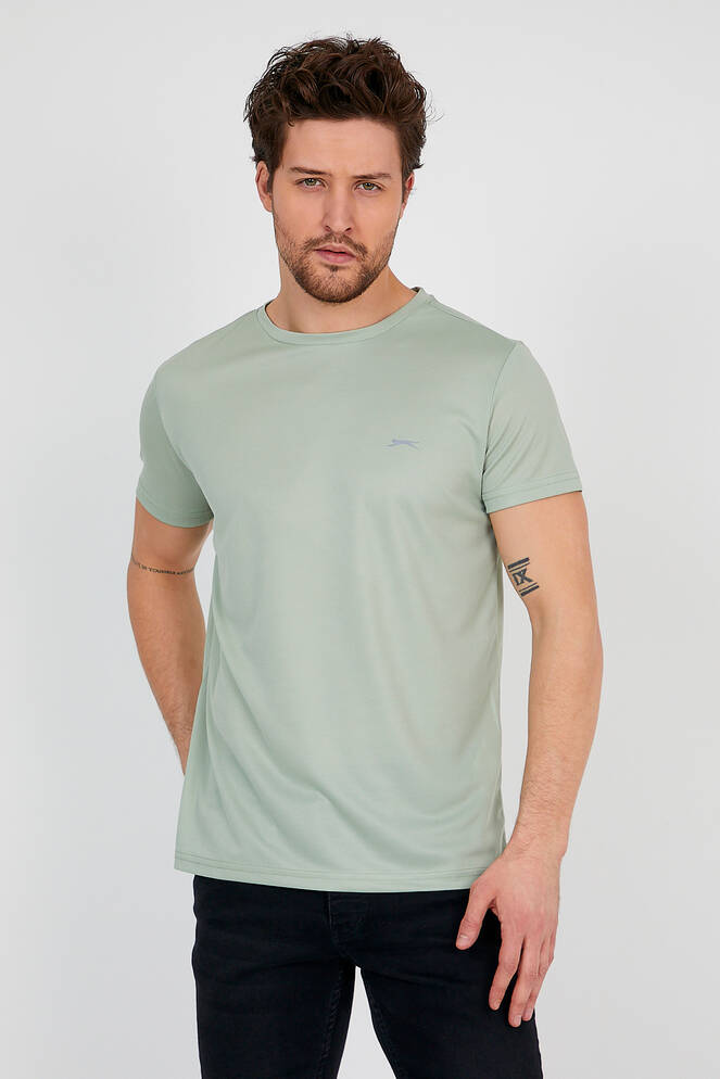 Slazenger REPUBLIC Erkek Kısa Kollu T-Shirt Nane