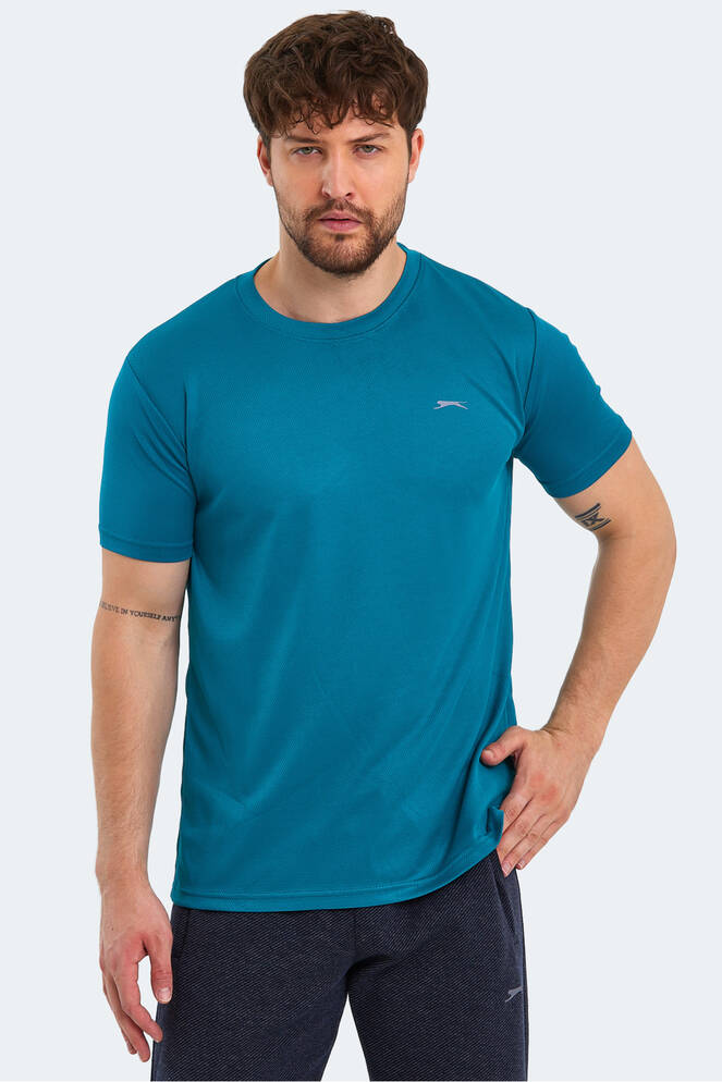 Slazenger REPUBLIC Erkek Kısa Kollu T-Shirt Yeşil