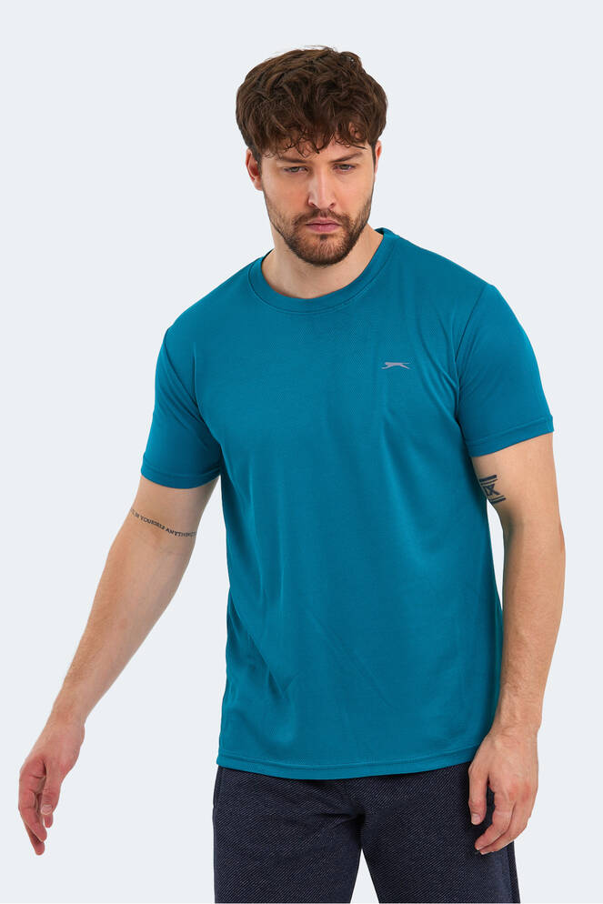 Slazenger REPUBLIC Erkek Kısa Kollu T-Shirt Yeşil