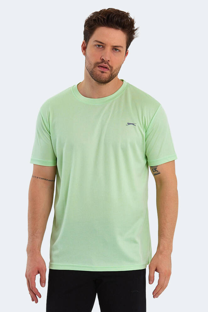 Slazenger REPUBLIC Erkek Kısa Kollu T-Shirt Neon Yeşil