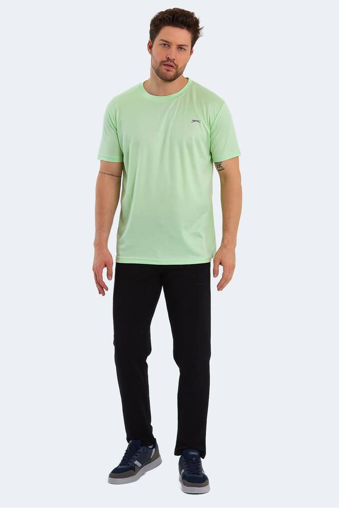 Slazenger REPUBLIC Erkek Kısa Kollu T-Shirt Neon Yeşil