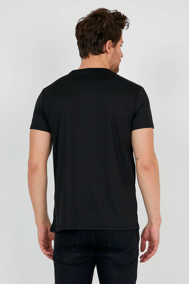 Slazenger REPUBLIC Men's Short Sleeve T-Shirt Black