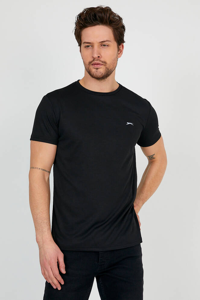 Slazenger REPUBLIC Men's Short Sleeve T-Shirt Black