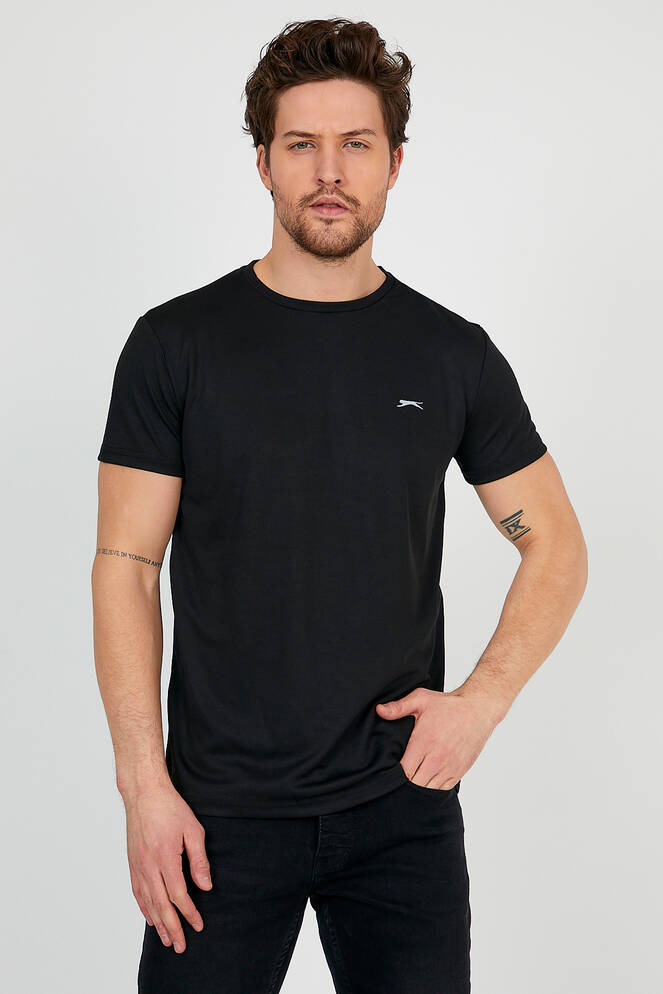 Slazenger REPUBLIC Men's Short Sleeve T-Shirt Black