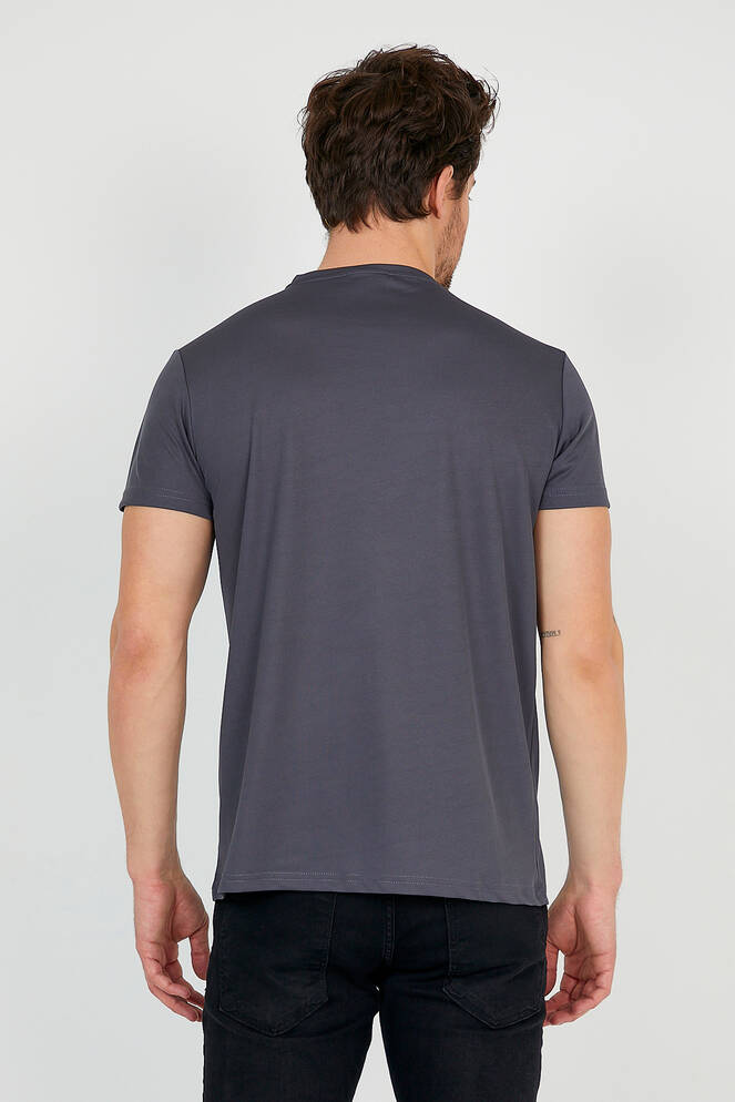 Slazenger REPUBLIC Men's Short Sleeve T-Shirt Dark Grey