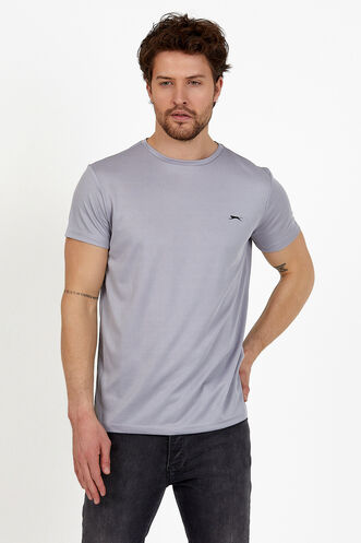 Slazenger REPUBLIC Men's Short Sleeve T-Shirt Gray - Thumbnail