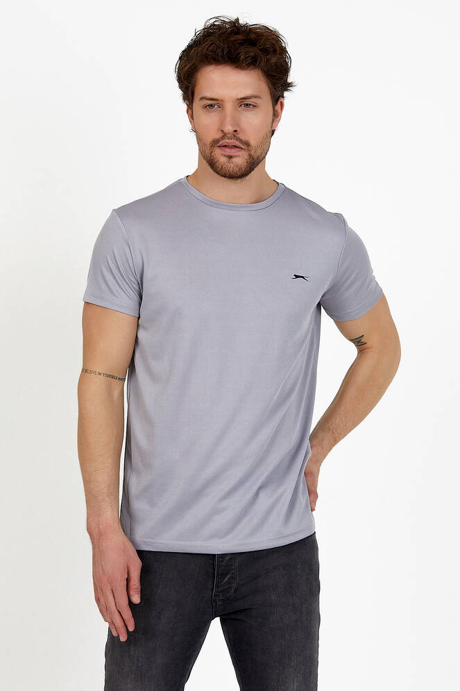 Slazenger REPUBLIC Men's Short Sleeve T-Shirt Gray