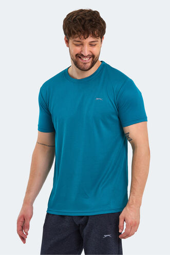 Slazenger REPUBLIC Men's Short Sleeve T-Shirt Green - Thumbnail