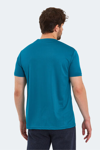 Slazenger REPUBLIC Men's Short Sleeve T-Shirt Green - Thumbnail