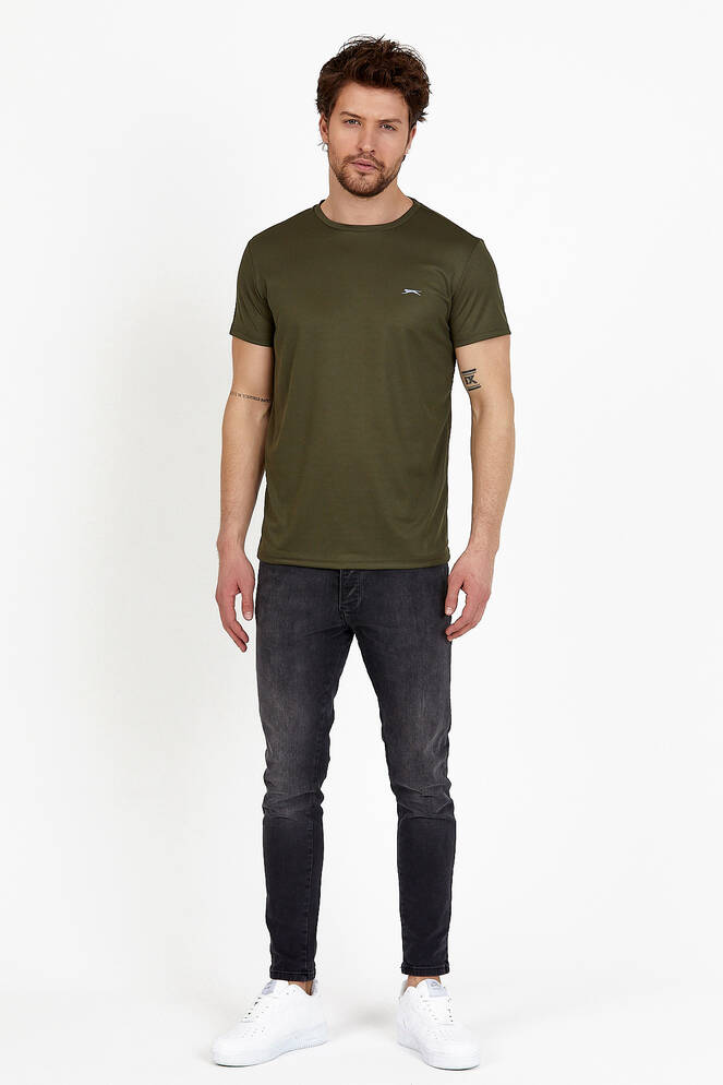 Slazenger REPUBLIC Men's Short Sleeve T-Shirt Khaki