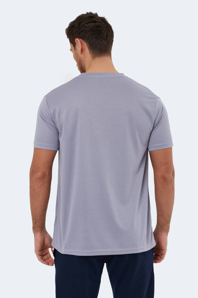 Slazenger REPUBLIC Men's Short Sleeve T-Shirt Light Grey