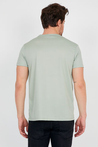 Slazenger REPUBLIC Men's Short Sleeve T-Shirt Mint - Thumbnail