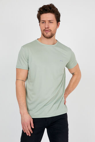 Slazenger REPUBLIC Men's Short Sleeve T-Shirt Mint - Thumbnail