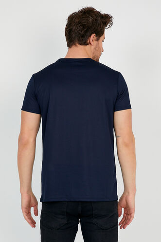 Slazenger REPUBLIC Men's Short Sleeve T-Shirt Navy - Thumbnail