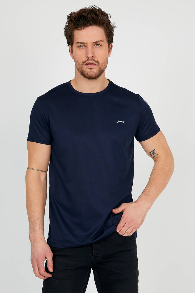 Slazenger REPUBLIC Men's Short Sleeve T-Shirt Navy