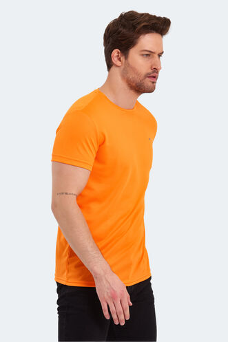 Slazenger REPUBLIC Men's Short Sleeve T-Shirt Orange - Thumbnail