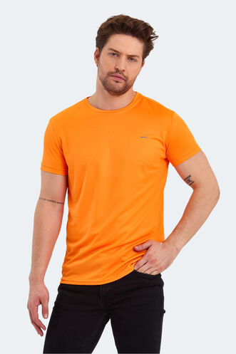 Slazenger REPUBLIC Men's Short Sleeve T-Shirt Orange - Thumbnail