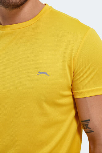 Slazenger REPUBLIC Men's Short Sleeve T-Shirt Yellow - Thumbnail