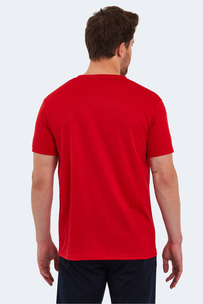 Slazenger REPUBLIC Men's Short Sleeve T-Shirt Red