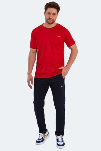 Slazenger REPUBLIC Men's Short Sleeve T-Shirt Red - Thumbnail