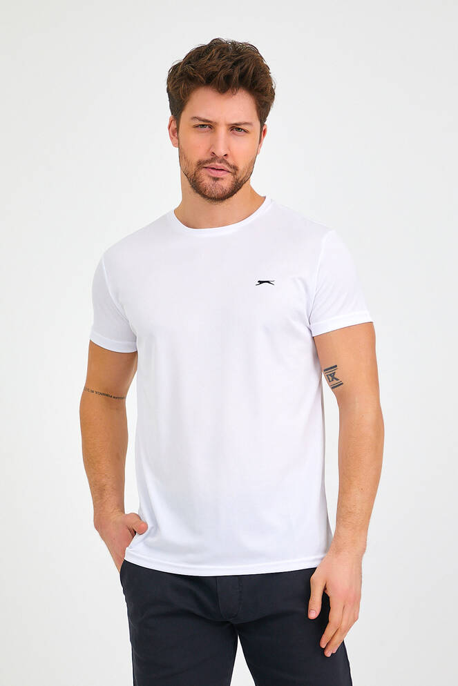 Slazenger REPUBLIC Men's Short Sleeve T-Shirt White