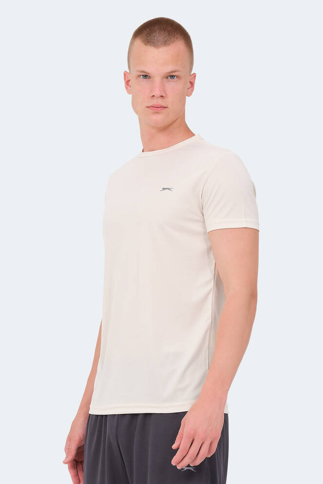 Slazenger REPUBLIC MTR Men's T-Shirt Beige