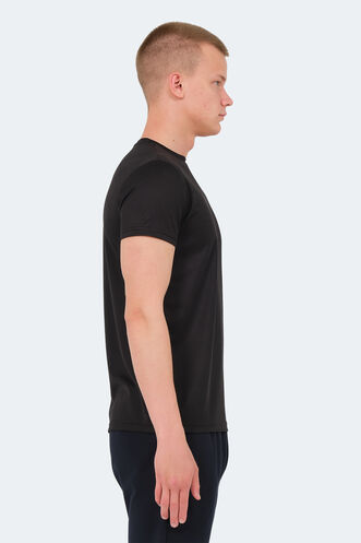 Slazenger REPUBLIC MTR Men's T-Shirt Black - Thumbnail