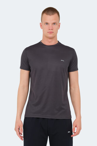 Slazenger - Slazenger REPUBLIC MTR Men's T-Shirt Dark Gray