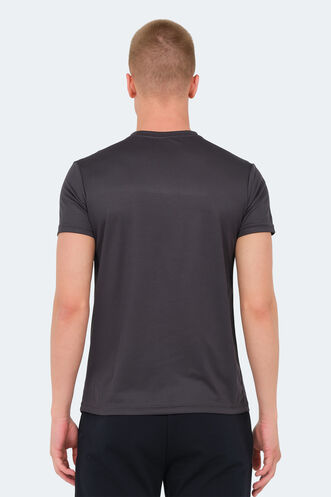 Slazenger REPUBLIC MTR Men's T-Shirt Dark Gray - Thumbnail