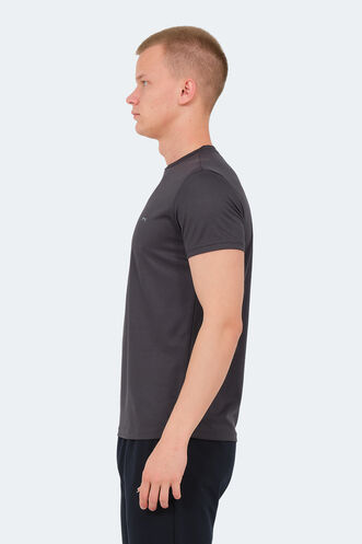 Slazenger REPUBLIC MTR Men's T-Shirt Dark Gray - Thumbnail