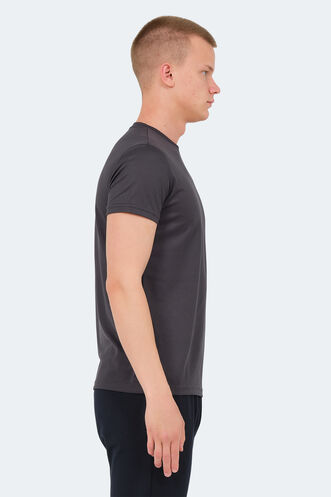 Slazenger REPUBLIC MTR Men's T-Shirt Dark Gray - Thumbnail