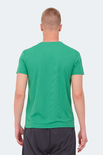 Slazenger REPUBLIC MTR Men's T-Shirt Green - Thumbnail