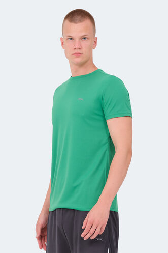 Slazenger REPUBLIC MTR Men's T-Shirt Green - Thumbnail