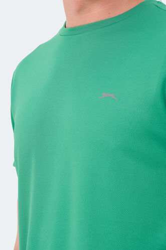 Slazenger REPUBLIC MTR Men's T-Shirt Green - Thumbnail