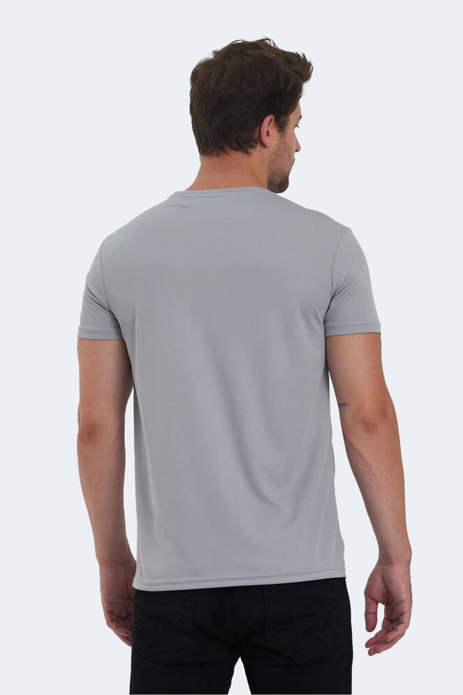 Slazenger REPUBLIC MTR Men's T-Shirt Light Gray