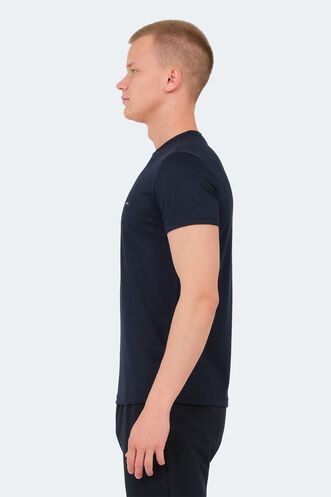 Slazenger REPUBLIC MTR Men's T-Shirt Navy - Thumbnail