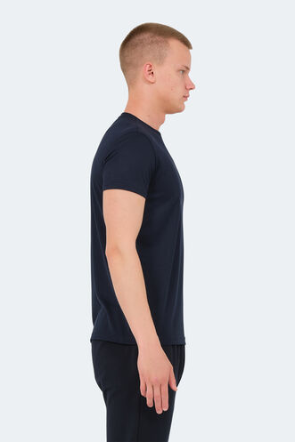 Slazenger REPUBLIC MTR Men's T-Shirt Navy - Thumbnail