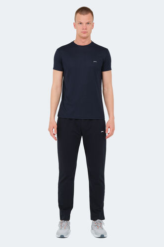 Slazenger REPUBLIC MTR Men's T-Shirt Navy - Thumbnail