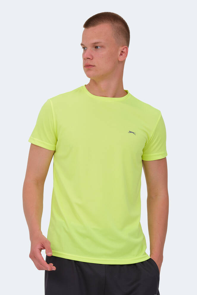 Slazenger REPUBLIC MTR Men's T-Shirt Neon Yellow