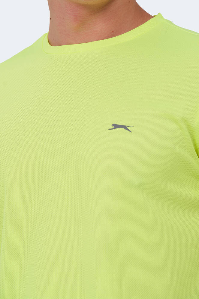 Slazenger REPUBLIC MTR Men's T-Shirt Neon Yellow