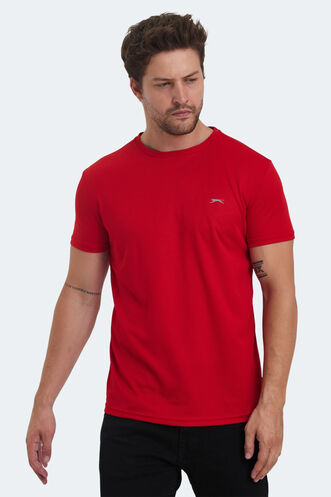 Slazenger REPUBLIC MTR Men's T-Shirt Red - Thumbnail