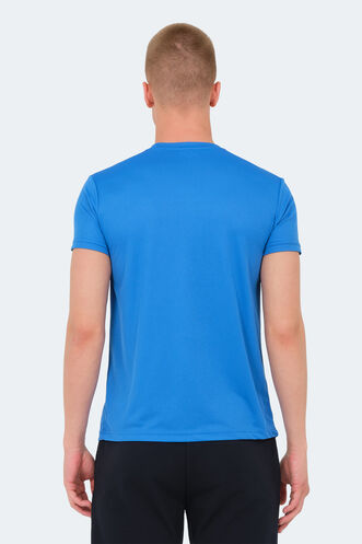 Slazenger REPUBLIC MTR Men's T-Shirt Cobalt Blue - Thumbnail