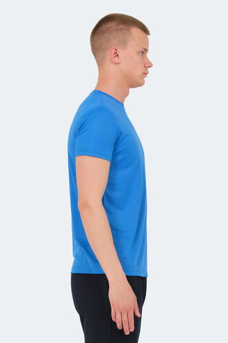 Slazenger REPUBLIC MTR Men's T-Shirt Cobalt Blue - Thumbnail