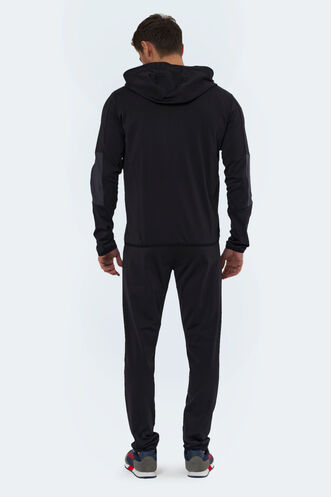 Slazenger REUEL Men's Tracksuit Black - Thumbnail