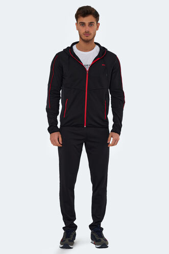 Slazenger REUEL Men's Tracksuit Black - Thumbnail