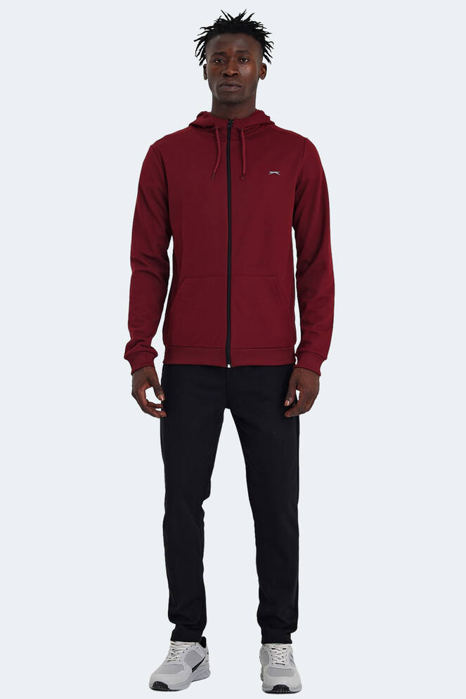 Slazenger RICH Men's Tracksuit Burgundy